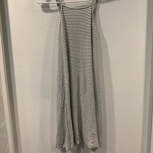 Striped light dress
